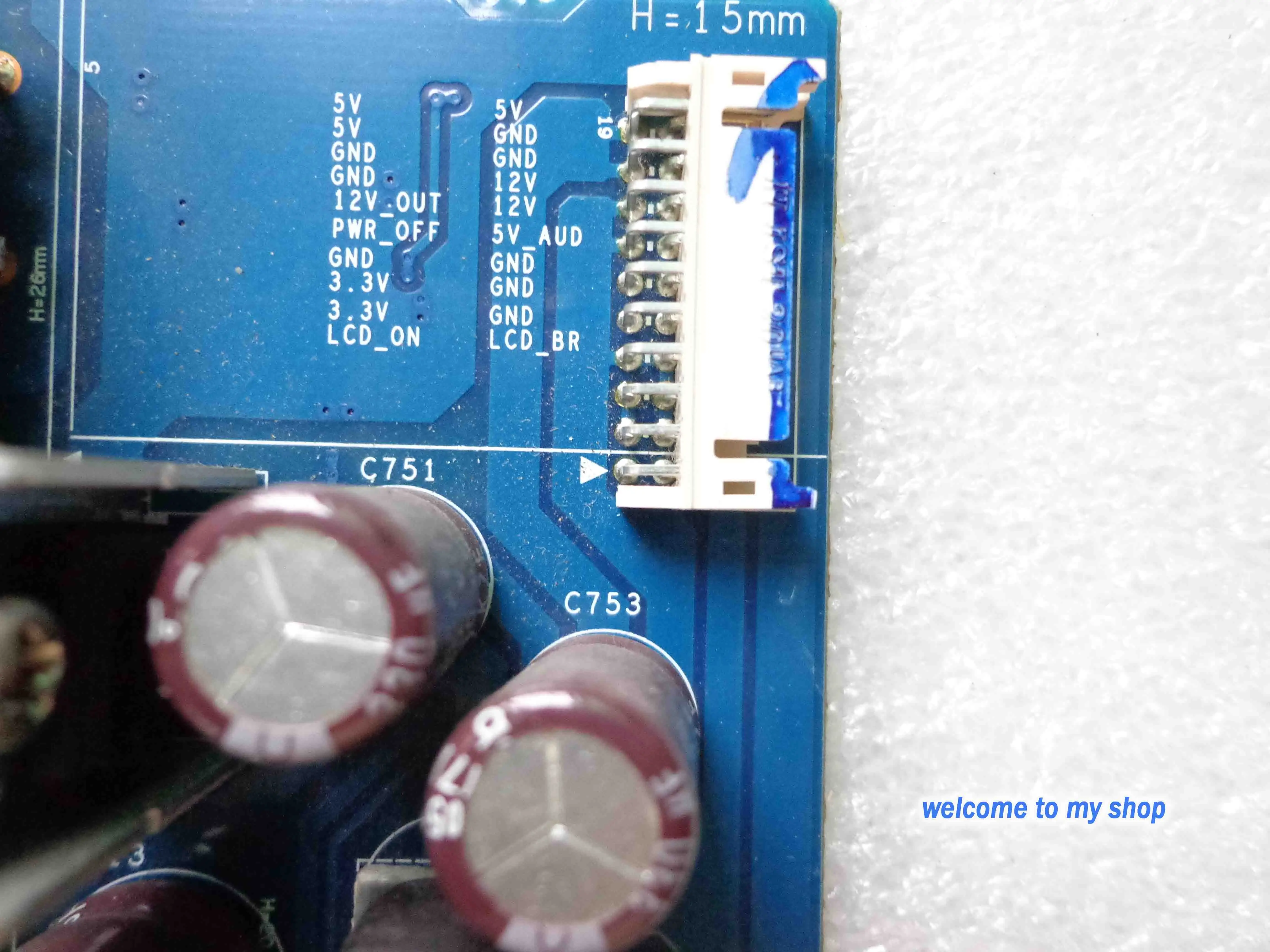 Placa de Alimentação para Monitor, LMD-2110W, 4H.0RV39.A01