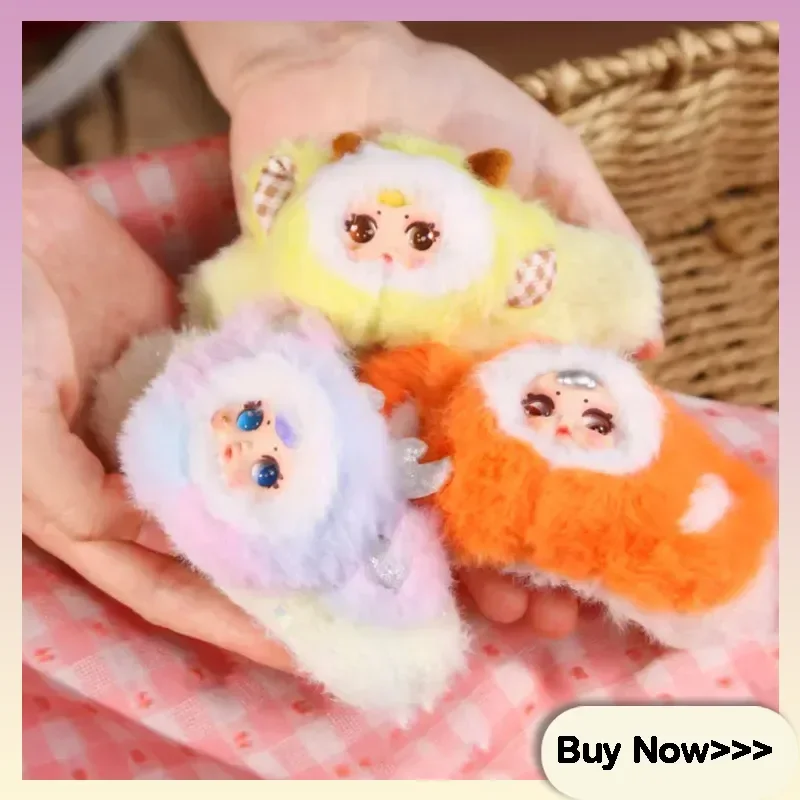 

Mm caramel milk baby hair clip fleece series hair clip blind box cute unique hair accessories girl surprise birthday gifts