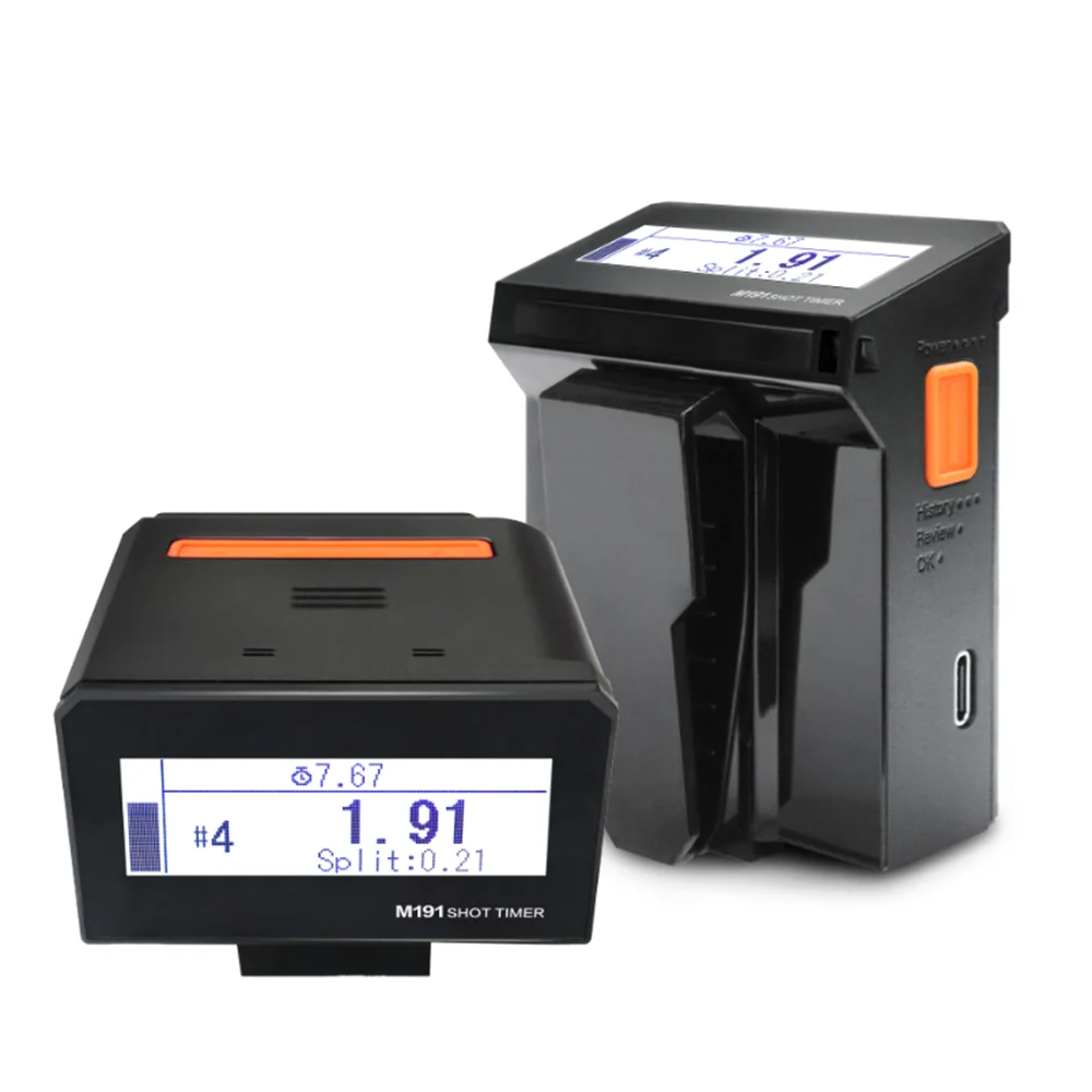 IPSC Shooting Timer Competition Pro Shot Timer for Steel Challenge Training with PAR Mode & Loud Buzzer