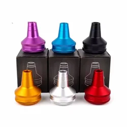 MOONSHADE Hookah Molasses Catcher with Silicone Adapter Oil Syrup Collector Aluminum Alloy Chicha Nargile Cachimba Accessories