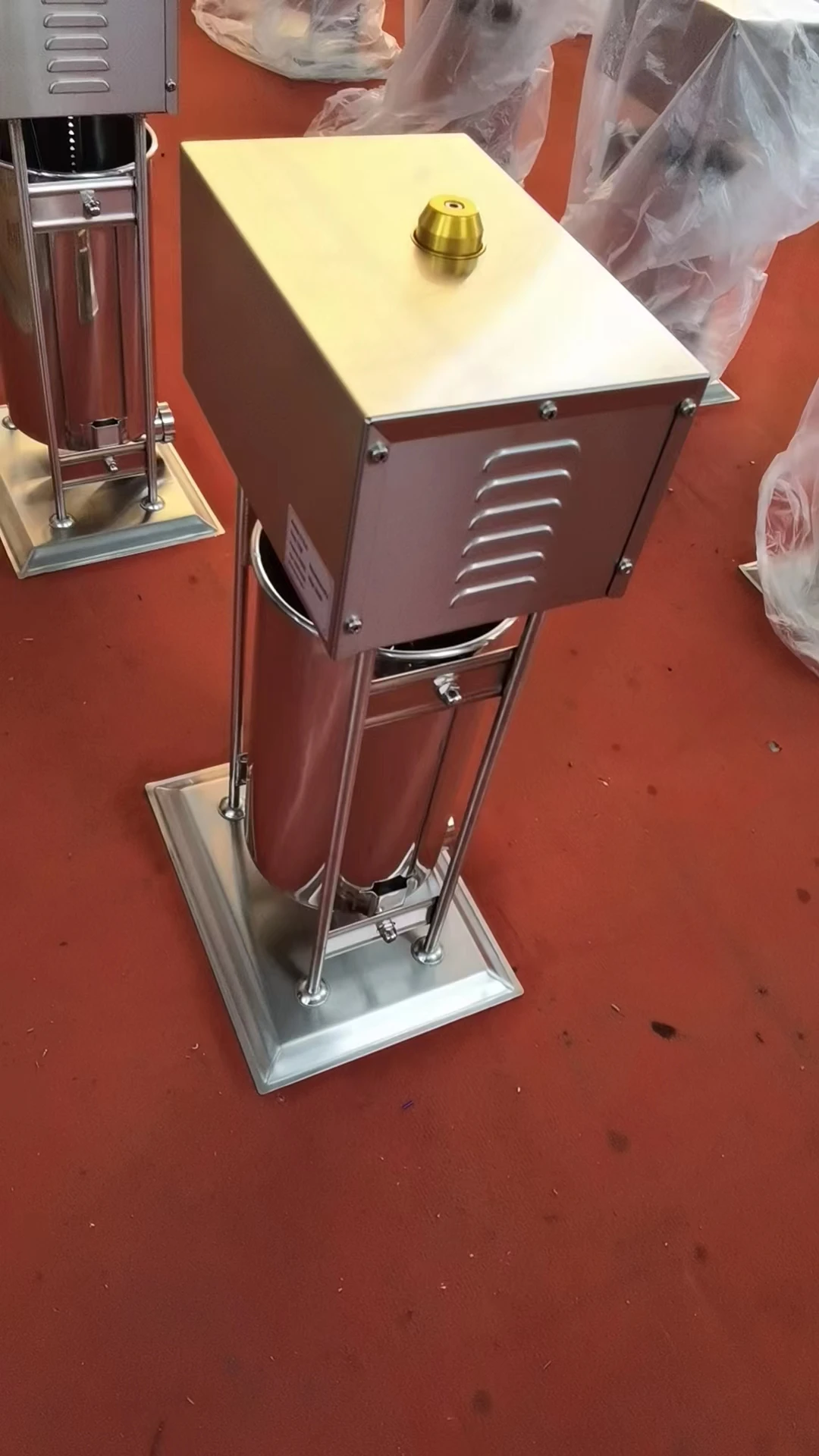 TE-30L جودة عالية الفولاذ المقاوم للصدأ التلقائي آلة ستوفير السجق الكهربائية محرك موثوق به المطاعم الفنادق محلات الغذاء اللحوم #2