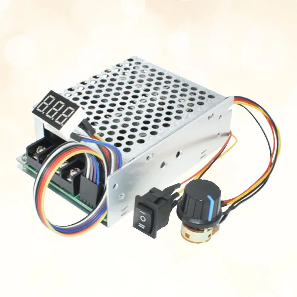 Brushed Electric Controller for Rc Vehicles High Efficiency High Torque Accuracy Circuit Design Heat Dissipating Shell Safe