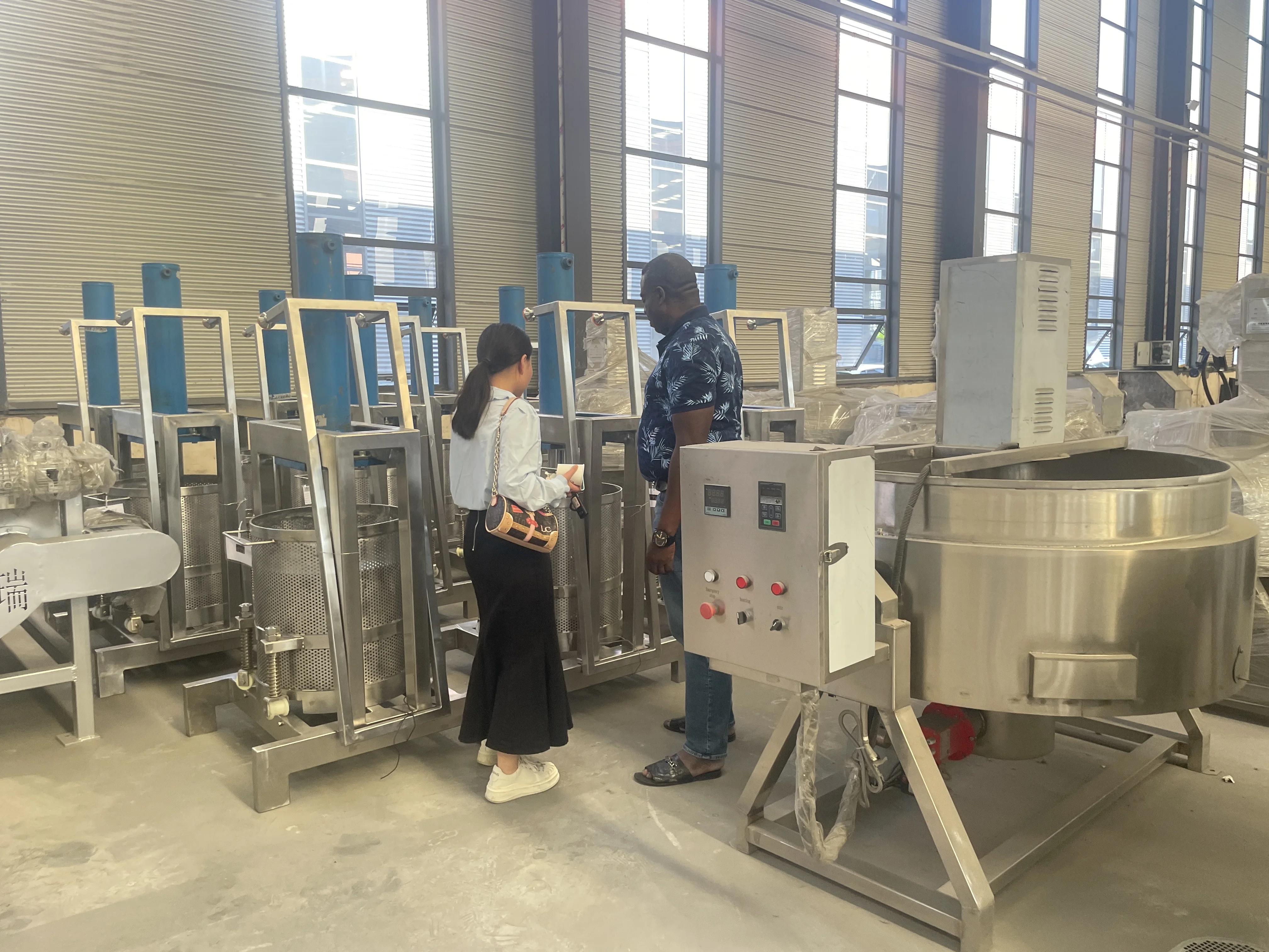Cassava Processing Single Equipment For Garri Production Stainless Garri Frying Machine Gari Fryer Available In Nigeria