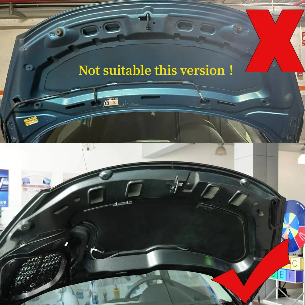 Car Hood Engine Insulation for Peugeot 207 2006~2014 2007 2008 2009 2010 Soundproof Heat Pad Cotton Liner Cover Mat Accessories