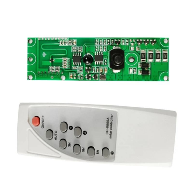 B04C-Solar Street Light Driver Board 3.2V 3.7V With Remote Control Solar LED Driver Board Human Body Induction Solar Light Circu