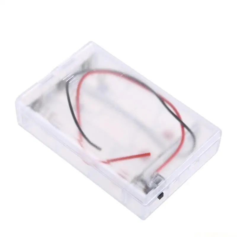 E56B Portable 18650 Battery Enclosure 3 Parallel Circuit with Switches for LED Light