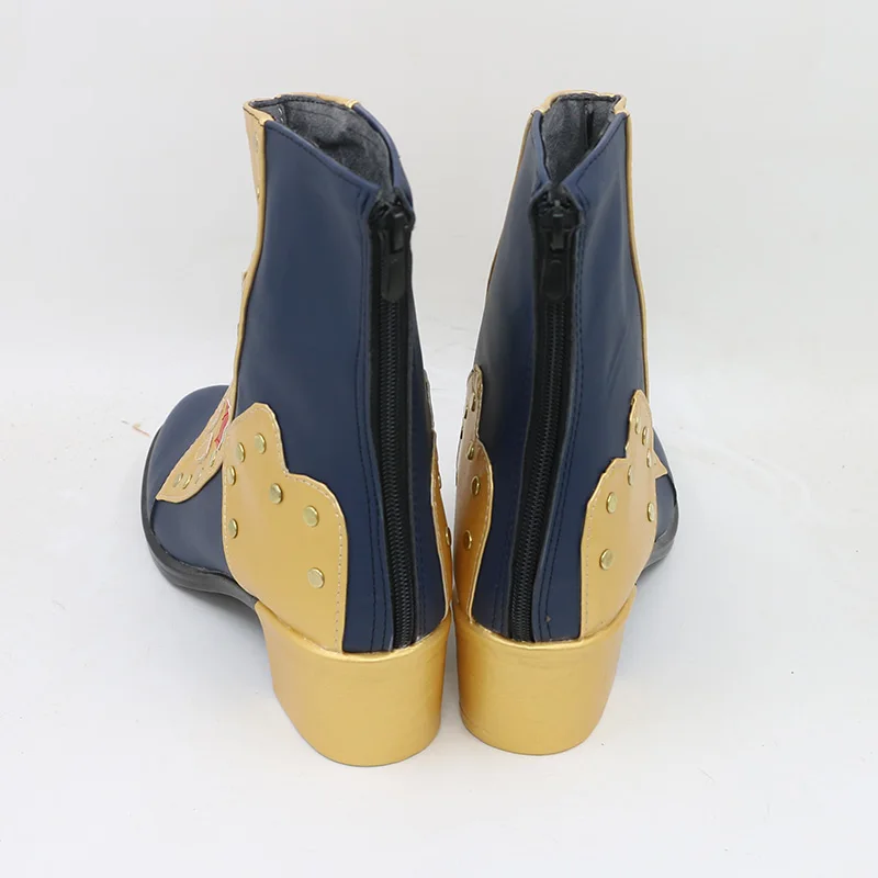 Chaussures de Cosplay Anime Descendants 2 Evie, bottes en cuir PU pour femmes et filles, fête de carnaval d'halloween, sur mesure