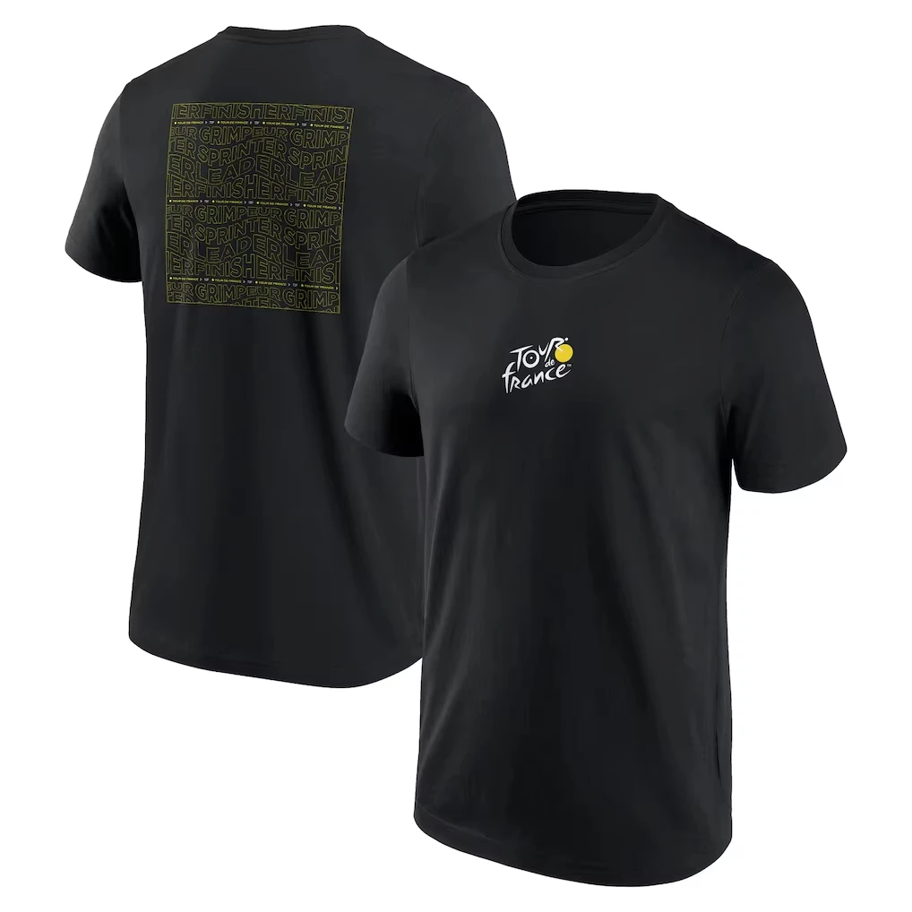 Summer Tour De France T-Shirt Men's Cycling Fanatics Top Graphic Printing High-end Luxury Unisex Style