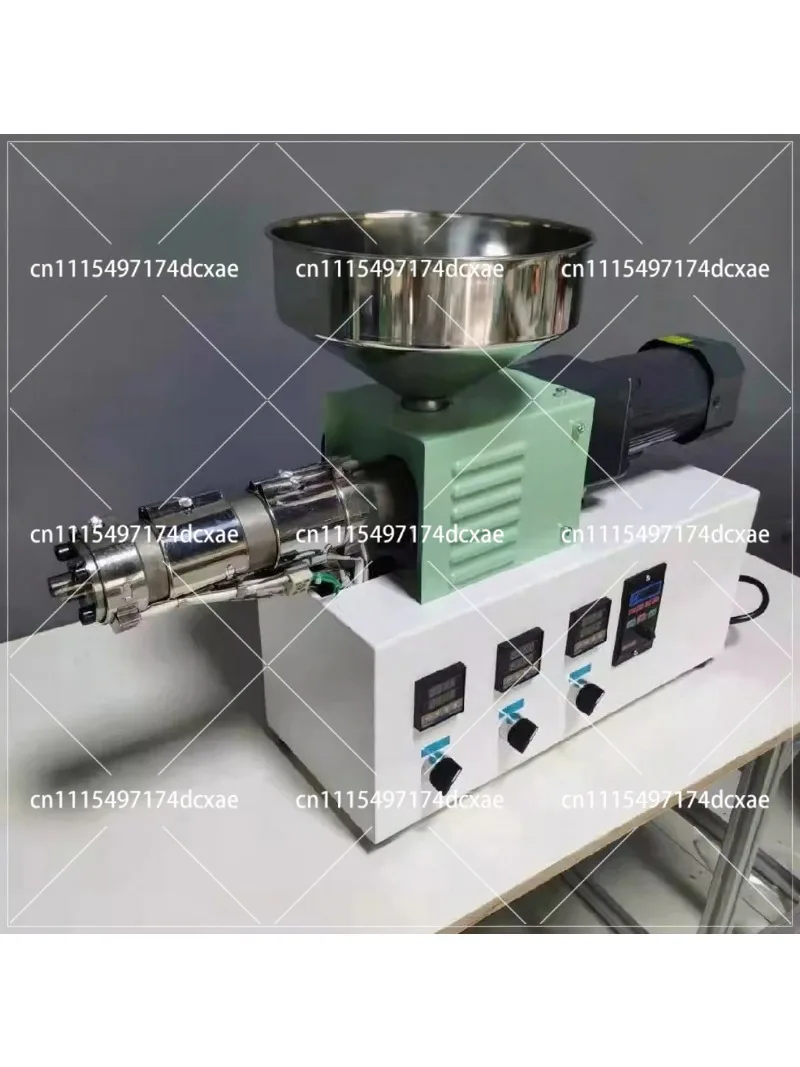 Miniature Brushed Pipe Profile Extrusion Machine Desktop 3D Printing Silk Extruder