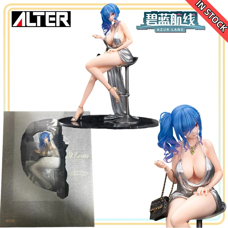 

【100% подлинные】В НАЛИЧИИ Alter Original Azur Lane St. Louis 1/6 H = 28 см, роскошные колеса, версия.Аниме, гаражный комплект, подарки, игрушки