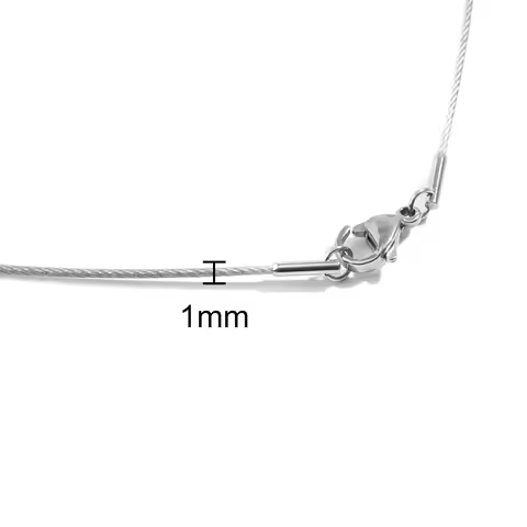 304 Stainless Steel Simple Collar Neck Ring Necklace Silver Color For Women Men Party Gift 45cm(17 6/8") long, 1 Piece