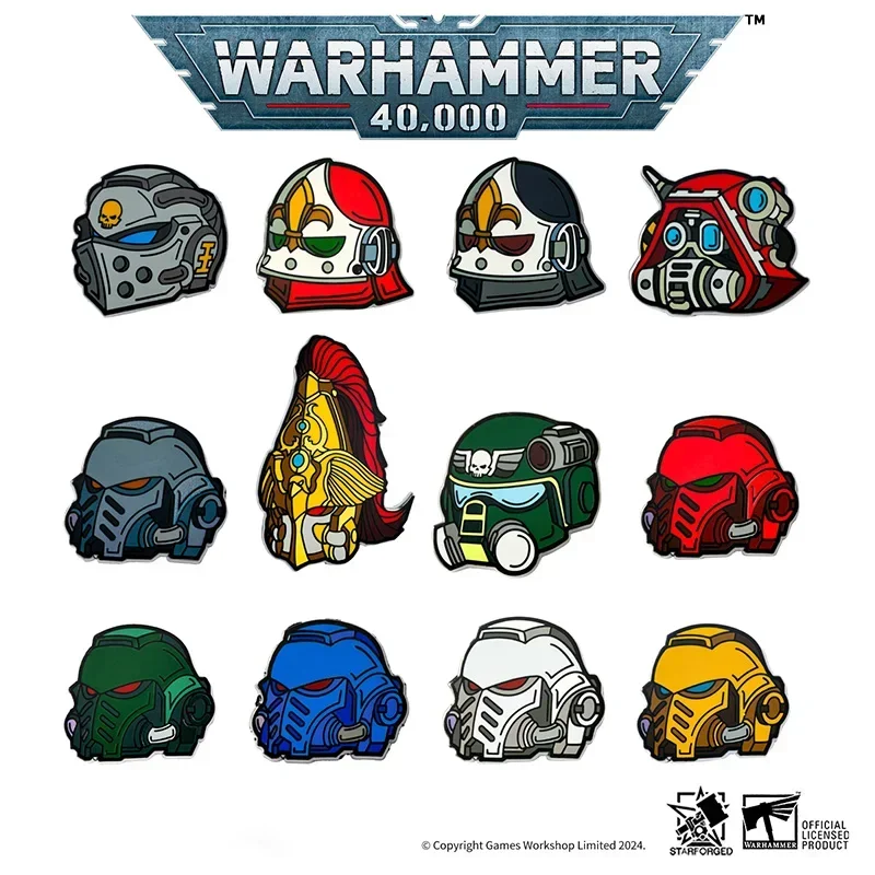 Star forged Starcast Warhammer 40k um Star Warrior Imperial Army Forces Helm Abzeichen versand kostenfrei Anime Geschenk