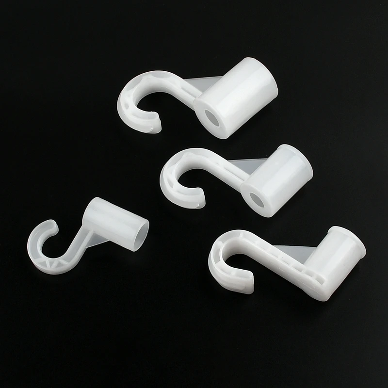 2-12Pcs Plastic Thickening Hook For Suit Locker Shelf Wardrobe Hook Fittings DIY Party Supplies Children Tent Game Room Joints