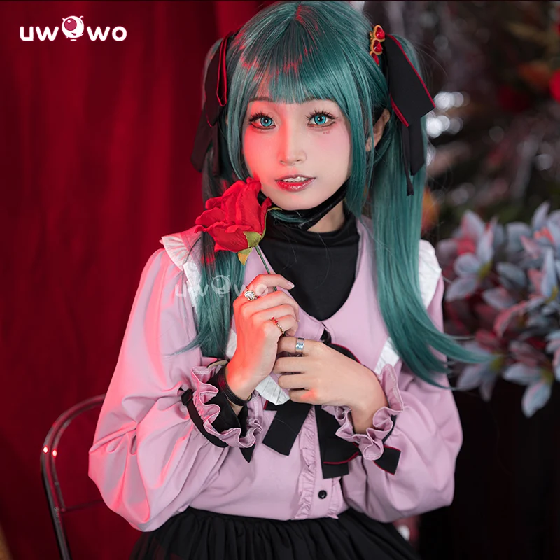 UWOWO Mikku Cosplay Collab Series Mikku Vampiree Cosplay Costume Halloween Costumes Carnival Party Role Play Uniform