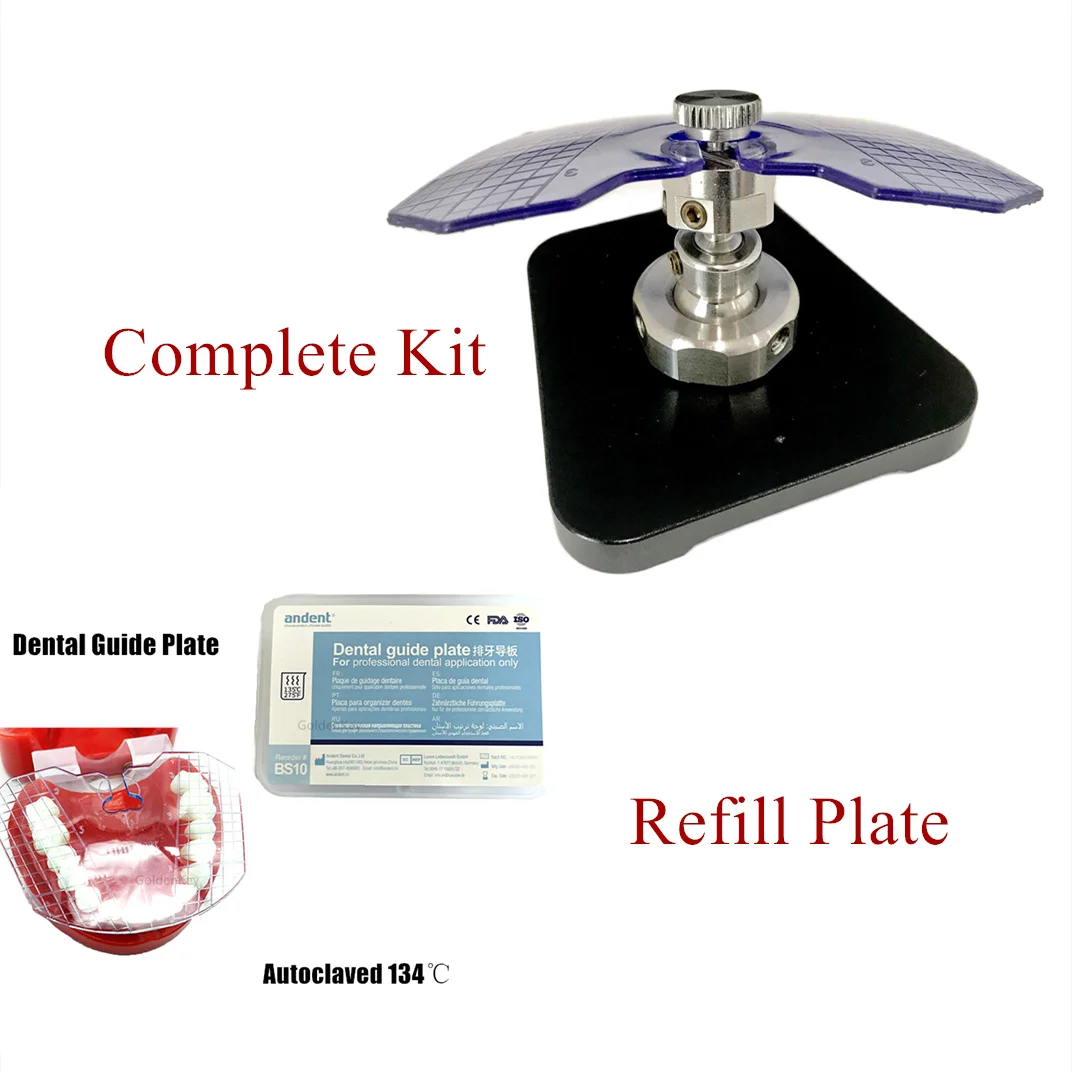 

Dental Basic System Denture Alignment Base Gimble Refill Guide Frame Plate 134℃