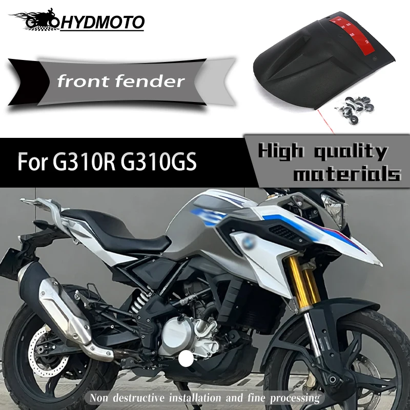 

Front Fender Growth Plate Fender Extend Mud Guard Mudguard Extender Splash Extension Motorcycle Accessories For BMW G310GS G310