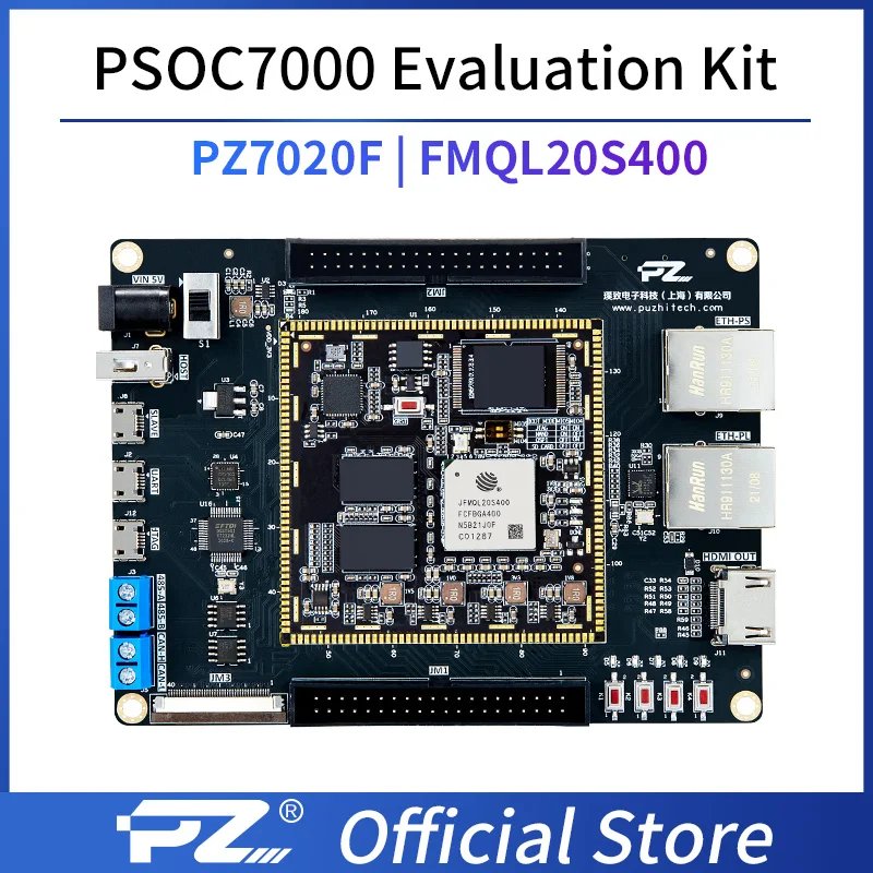 Placa de desenvolvimento Puzhi 7020F, Xilinx Zynq-7000, SoC XC7Z020F, FUDAN Micro FPGA