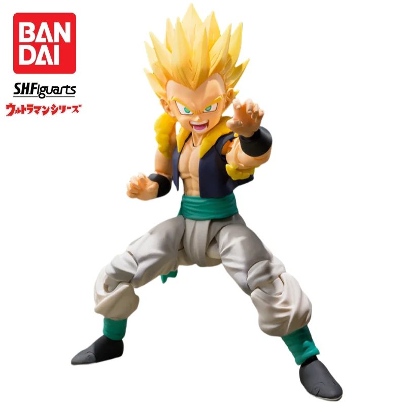 

In Stock Bandai S H Figuarts Original Dragon Ball Gotenks Doll Brand New Boxed Action Figure Anime Characters Model Garage