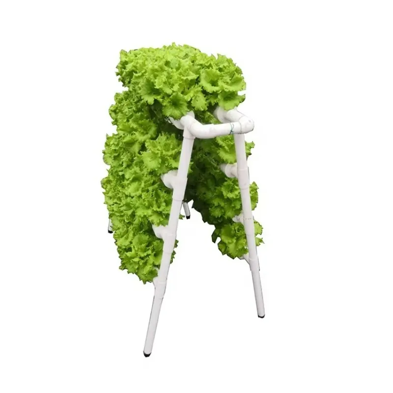 Sistema idroponico per tubi in PVC per interni Sistema idroponico completo per l'agricoltura
