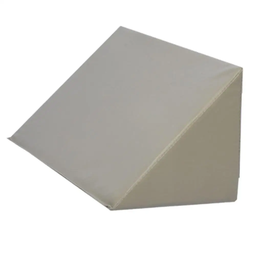 Wedge Pillow for Sleeping Orthopedic Triangle Support Cushion for Back Legs Ankle Elevation Memory Foam Sponge Core Snoring