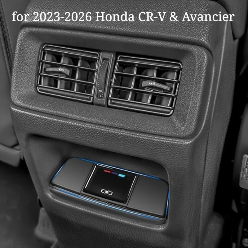 

Auto Interior Dust Protector - Rear USB Charging Port Fit for 2023-2026 Honda CR-V & Avancier