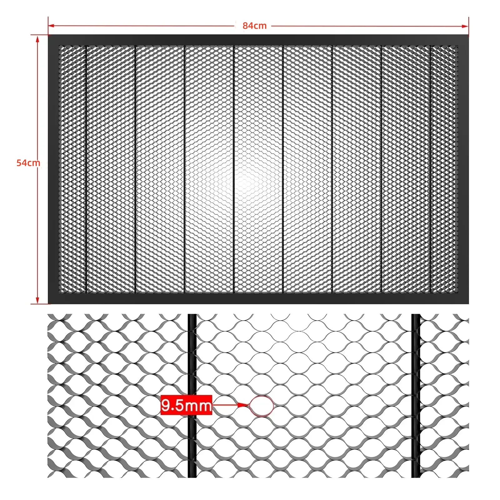 NEJE Laser Machine Honeycomb Plate  Backing Plate Honeycomb Panel Work Platform for All Brand CNC Laser Cutter Machine Tools