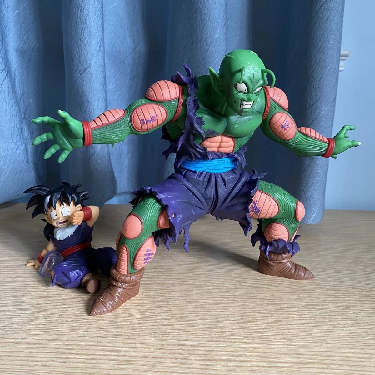 Dragon Ball Archenemy Battles Against The Great Demon King Of Bick With A Short Flute Protecting Sun Wufan Scene Figurine Gift