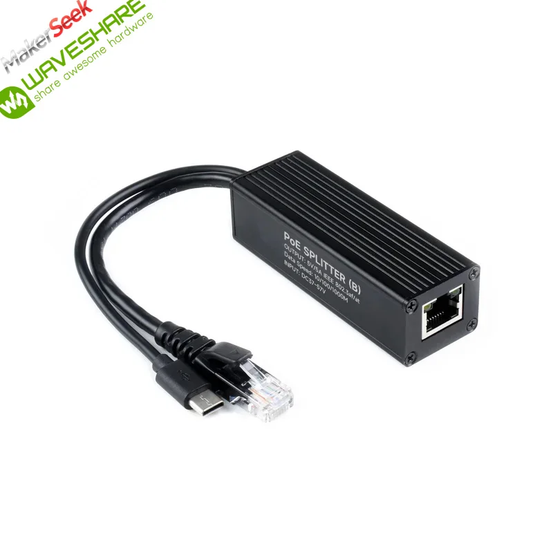 

Waveshare POE-SPLITTER-25W-TYPE-C[27736]【Price without Shipping fee】