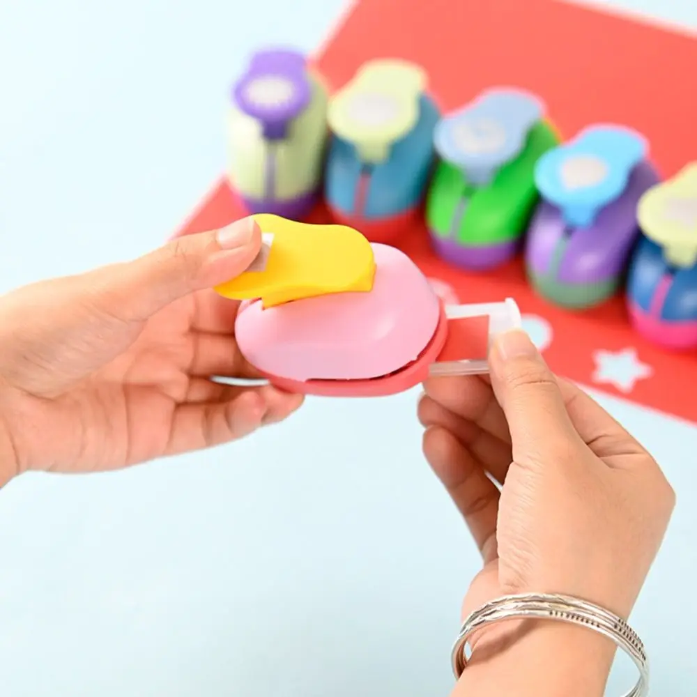 Stamp Shape Stamp Border Punch Hole Puncher Punches Maker Butterfly Knot Embossing Machine Cutting Craft Labor Saving