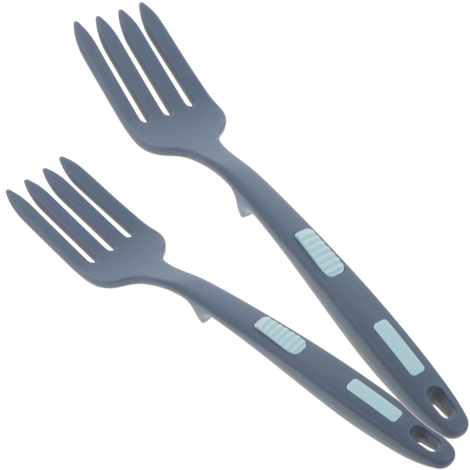 

2 Pcs Silicone Fork Meat Forks Ergonomic Dinner Multifunction Practical Cooking Kitchen Gadget