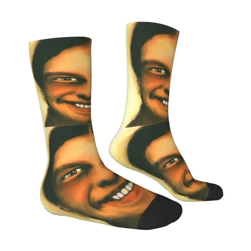 Cute Men's Aphex Twin Dress Socks Unisex Comfortable Warm 3D Printing Crew Socks