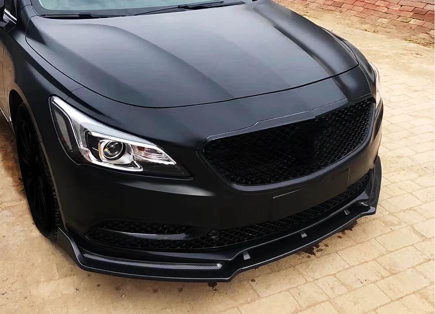 Front bumper lip front shovel splitter For Buick Lacrosse 2016 2017 2018 Car styling body kit front lip spoiler trim accessories