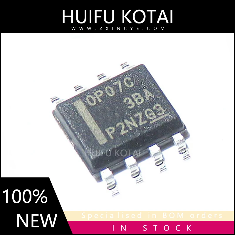 10PCS OP07CDR 0P07C SOIC-8 Nouveau Spot yad