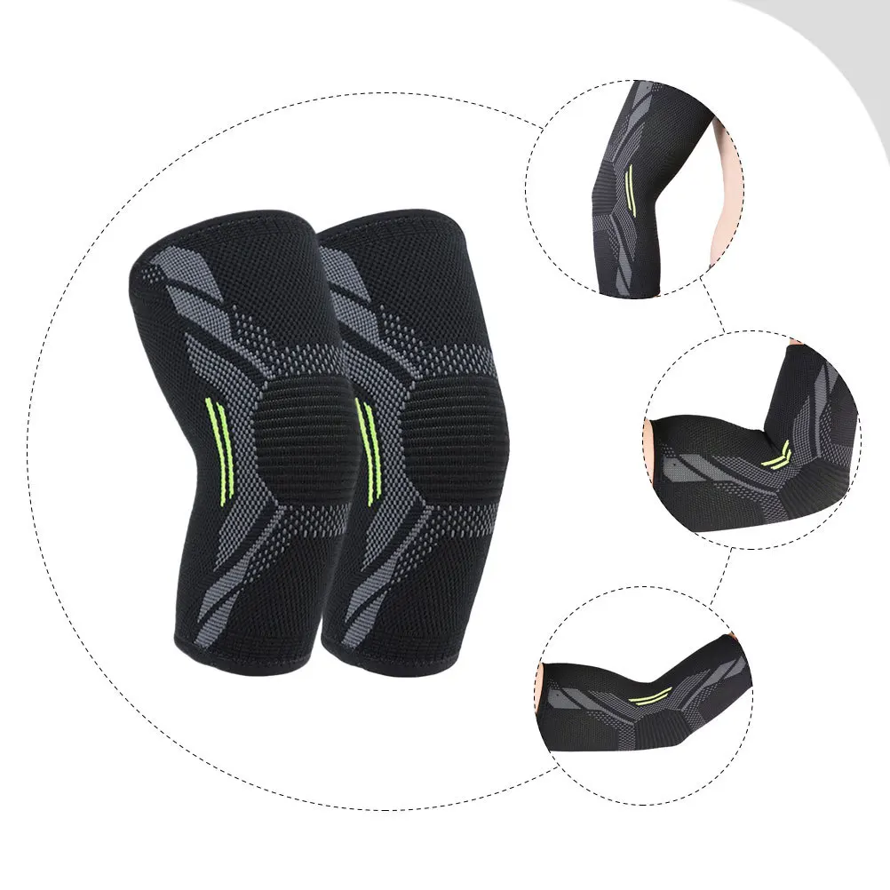 

1Pair Elbow Support Sleeve Premium Elastic Protective Brace for Sports Fitness Yoga Running Motorcycle Riding Skiing Skating