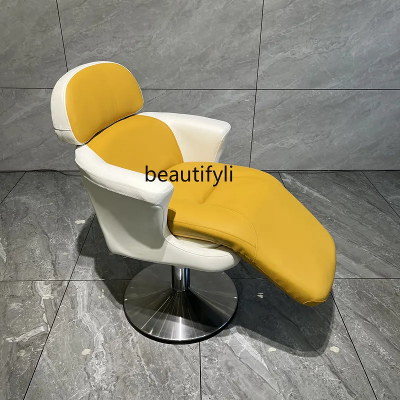 Hair Salon Hot Dyeing Chair Simple and Comfortable Hair Saloon Dedicated Hairdressing Nail Scrubbing Chair Sofa  Chair Lift