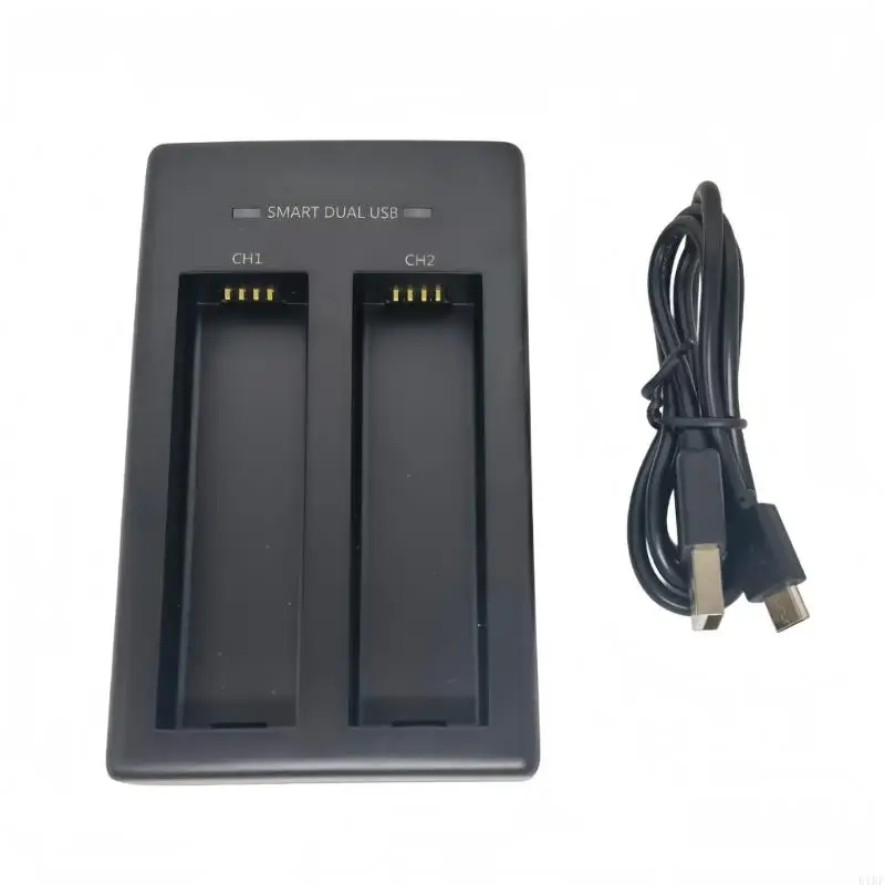 

USB-зарядное устройство с двойным отсеком для быстрой зарядки, компактный дизайн USB HB01 для путешествий и использования на