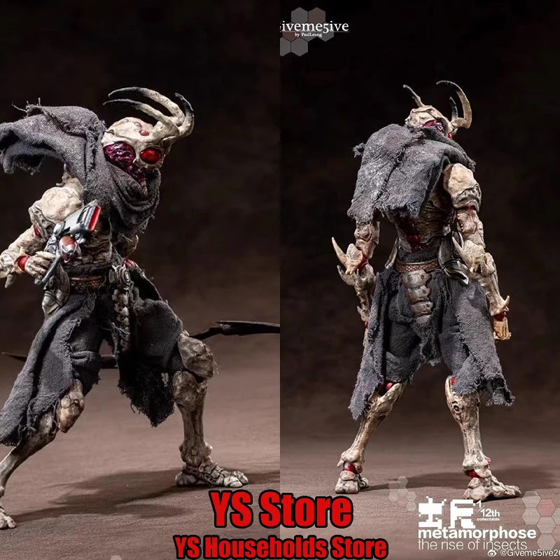 

Giveme5ive 1/12 Scale Collectible Airoki Insect Action Figure Kamen Rider Simulation Delicate 6" Soldier Model Doll Collection