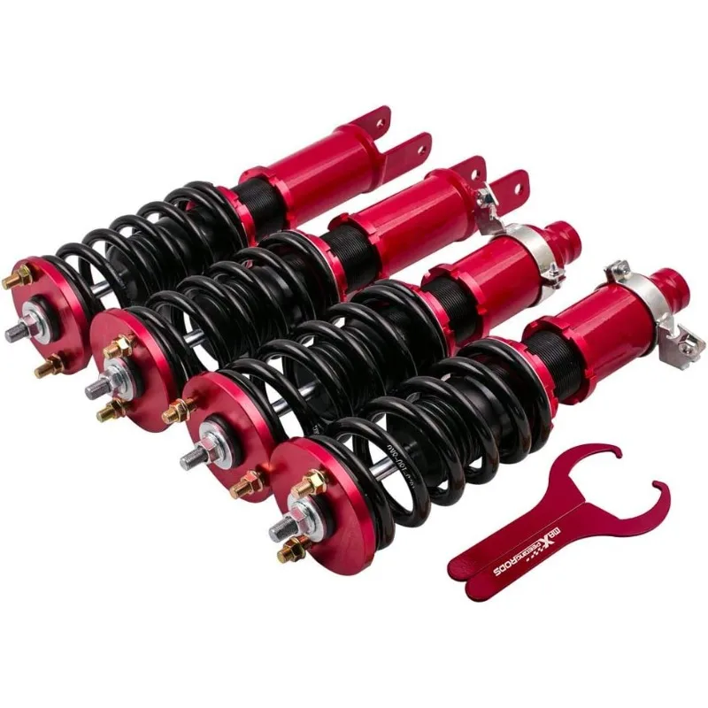 Coilovers for Honda Civic 1989-2000, CRX 1989-1991, Delsol 1993-1997, for Acura Integra 1994-2001, Adjustable Height Coilovers