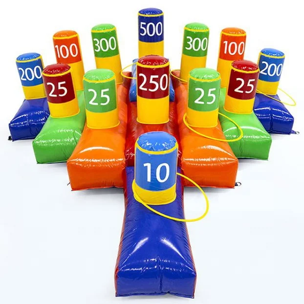 

Amazing New Interactive Hula Toss Inflatable Throwing Game for Parties or Events