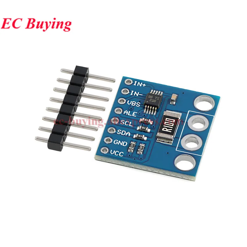 1Pc-20Pcs INA226 16-Bit Bidirectional Current/Power Monitor Module 16 Bits ADC Accuracy 0V to 36V 16 Programmable Addresses I2C