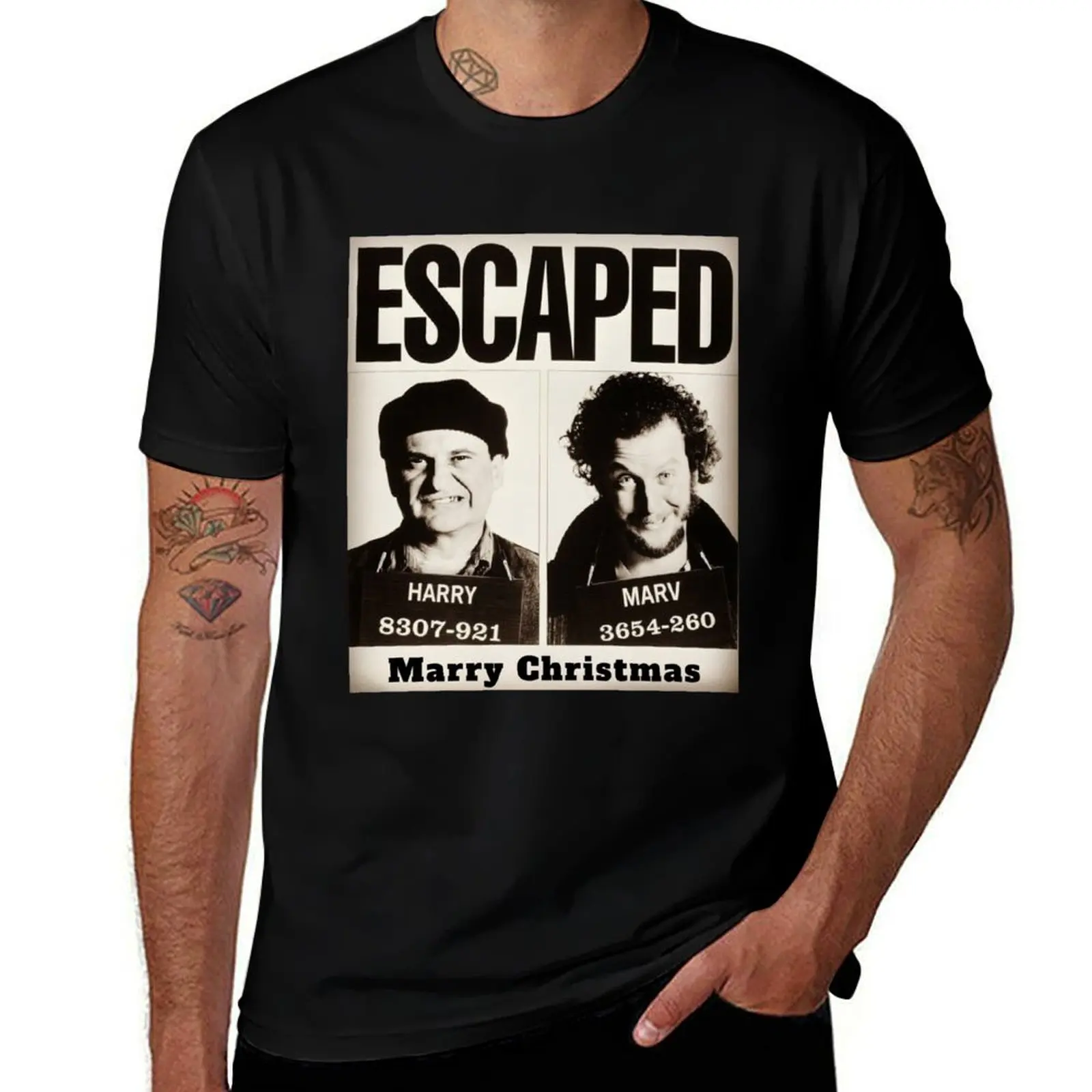 

Marry Christmas Harry and marv, Home alone T-Shirt new edition graphic t shirt vintage anime t shirts compression shirt men