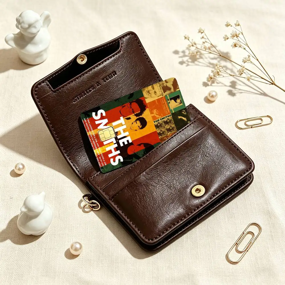 British Rock Band The Smiths  Credit Card HD Stickers Game Card Decal Small Chip Waterproof Sticker Gift