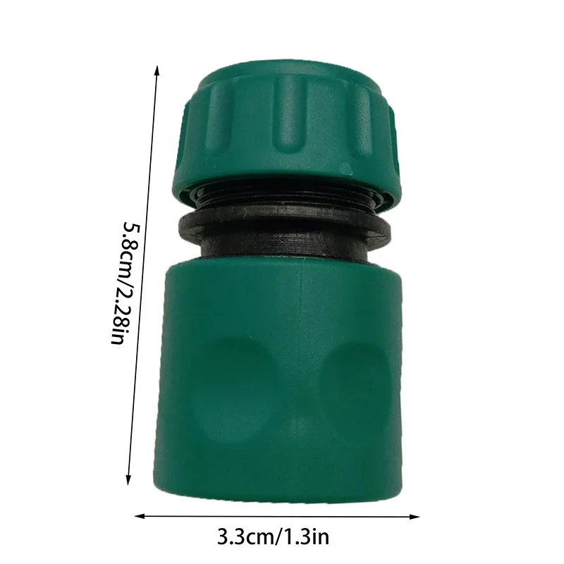 

2pcs Outdoor 1/2 Car Garden Hose Adapter Quick Connect Repair Tubing Connector Gardening Accessories