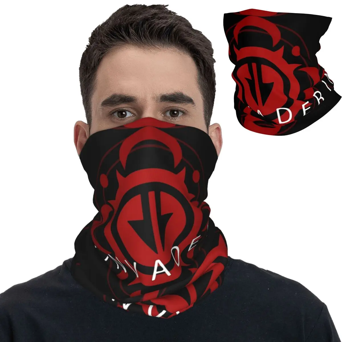 D2 Invader Destiny Bandana Neck Cover Printed Magic Scarf Multifunctional Headwear Outdoor Sports for Men Women Adult Breathable