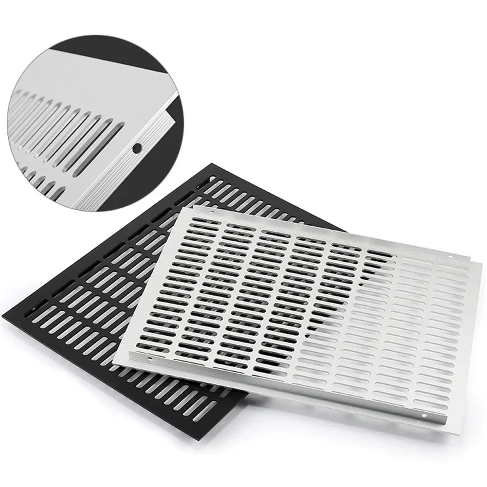 

300MM Air Vent Grille Aluminum Alloy Air Vent Perforated Sheet Cabinet Wardrobe Ventilation Grille Furniture Breathable Mesh