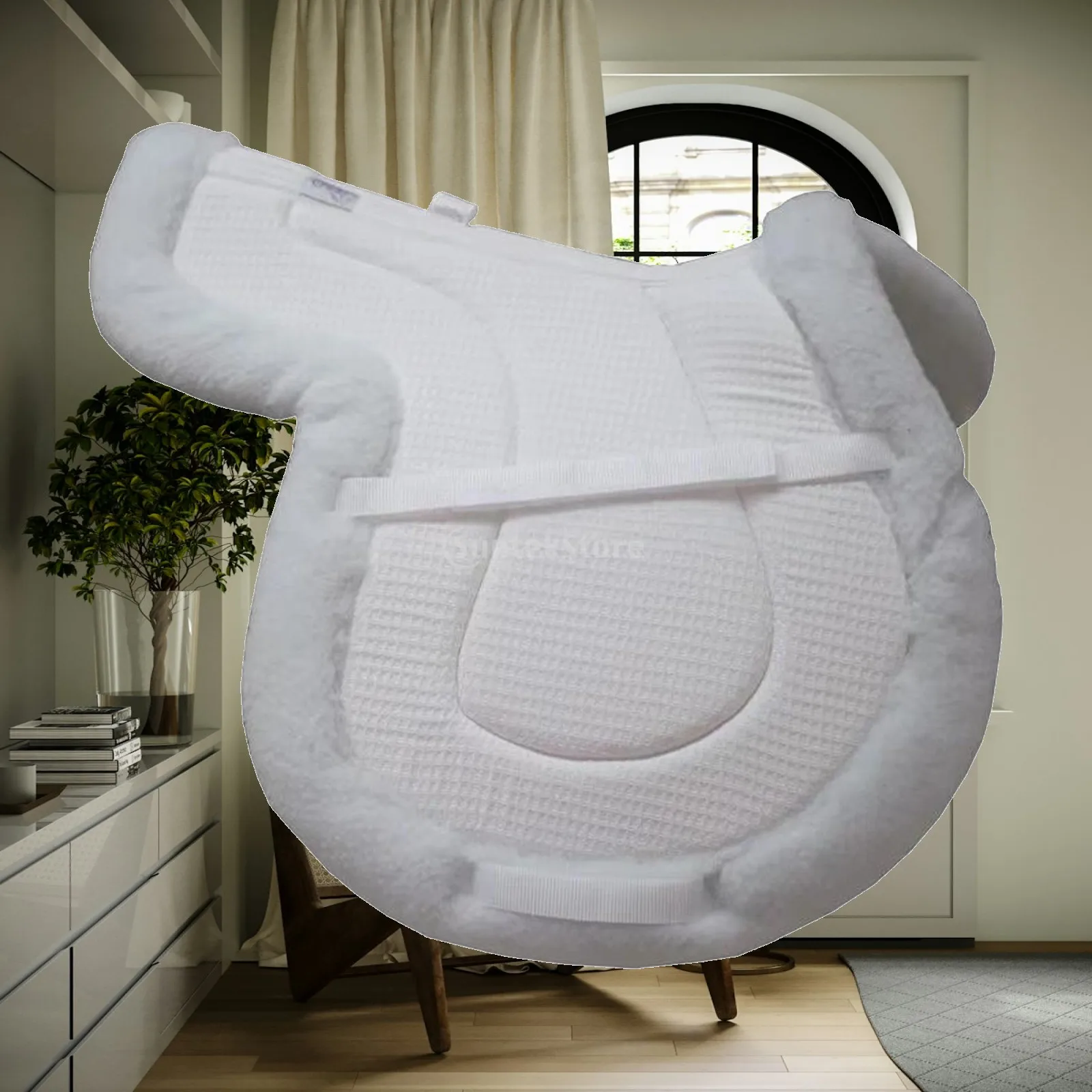 soft-velvet-saddle-pad-thick-non-slip-horse-riding-cushion-shock-absorbing-equestrian-equipment-for-western-saddle-use