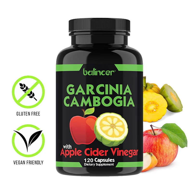 Garcinia Cambogia Capsules, Fat Burning & Weight Management, Appetite Suppressant, Metabolism, Energy, Suitable for Men & Women