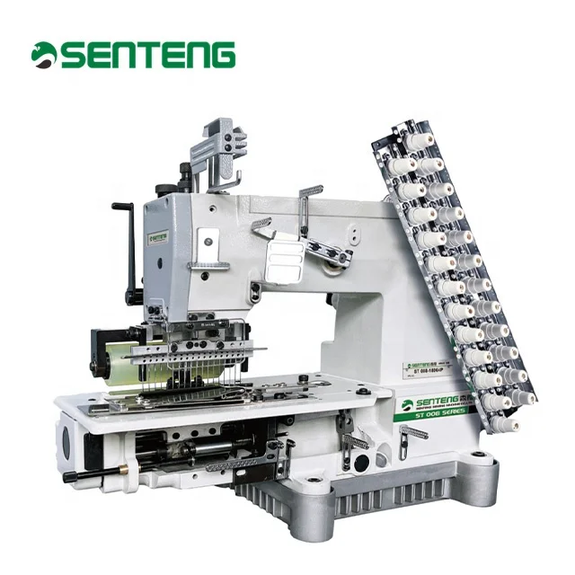 ST008-18046P Multi Needle  Industrial Sewing Machine for Curtain Cloth Belt