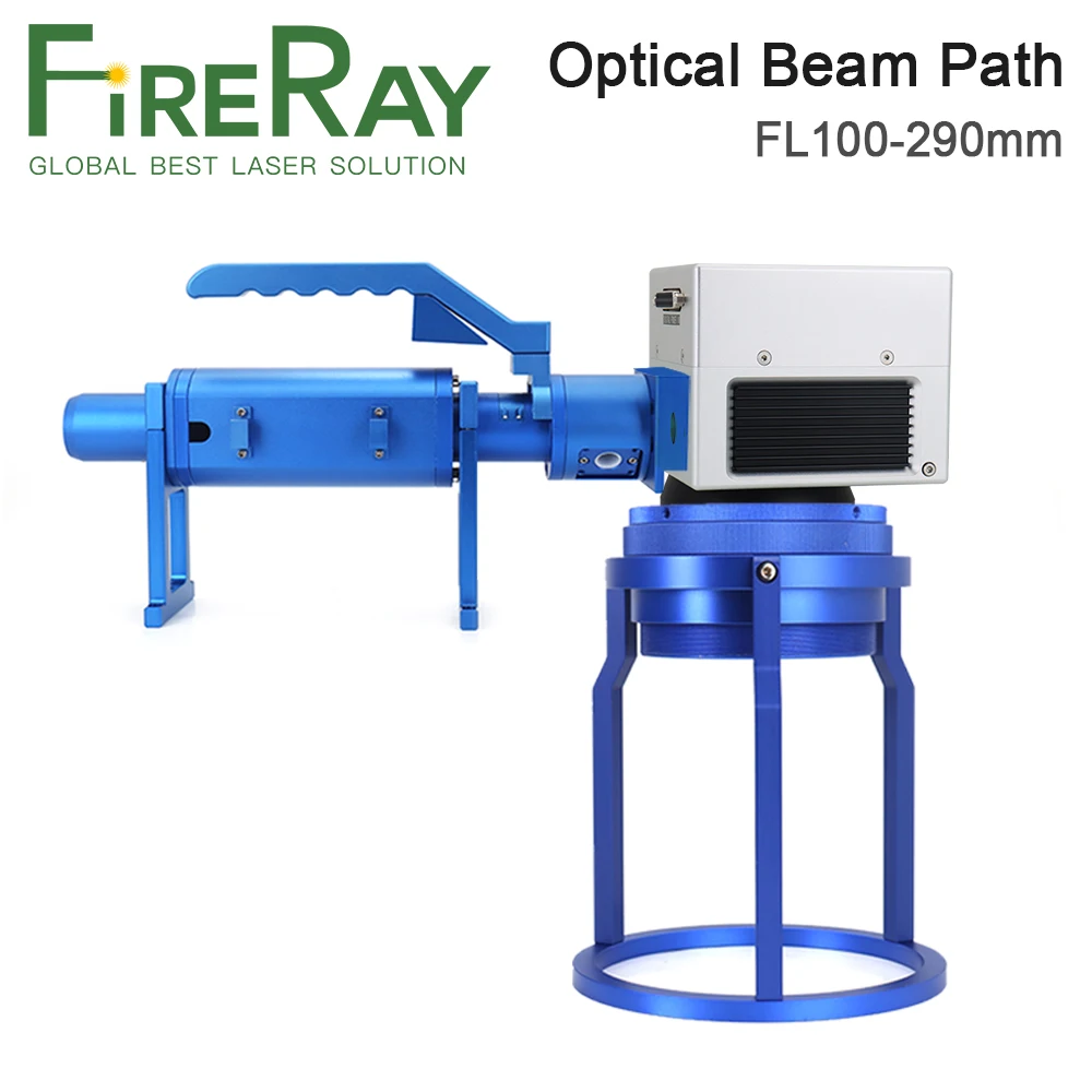 Lunghezza focale portatile 100-290mm del percorso leggero tenuto in mano del percorso del fascio ottico di Fireray per la sorgente Laser del Raycus IPG della testa dell'analizzatore di Galvo