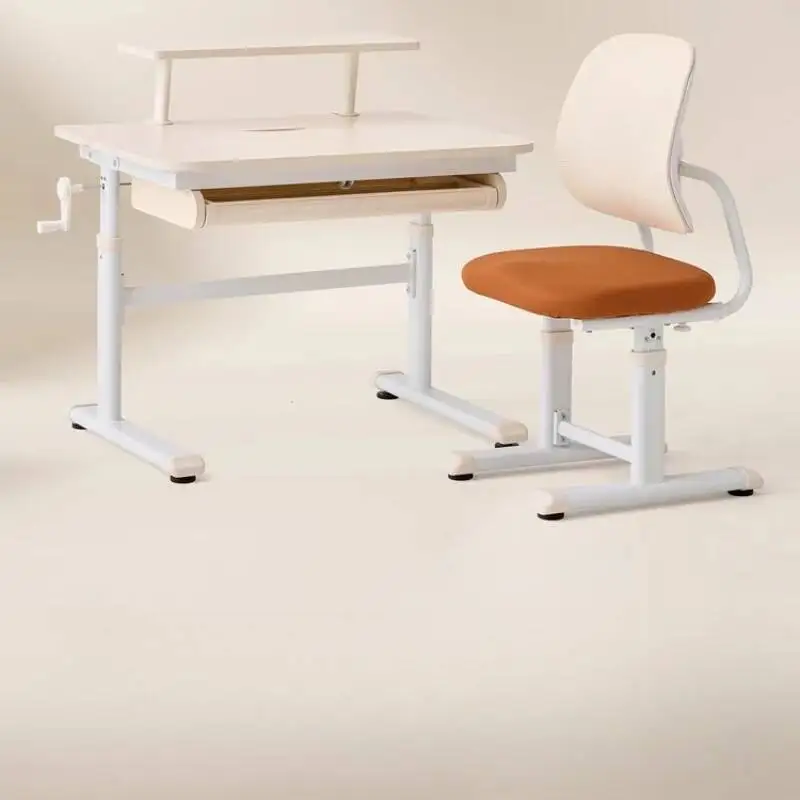 Small Apartment, Desk, Children's Study Elementary School Students' Home Writing Desk, Lifting Table and Chair Set, New Model